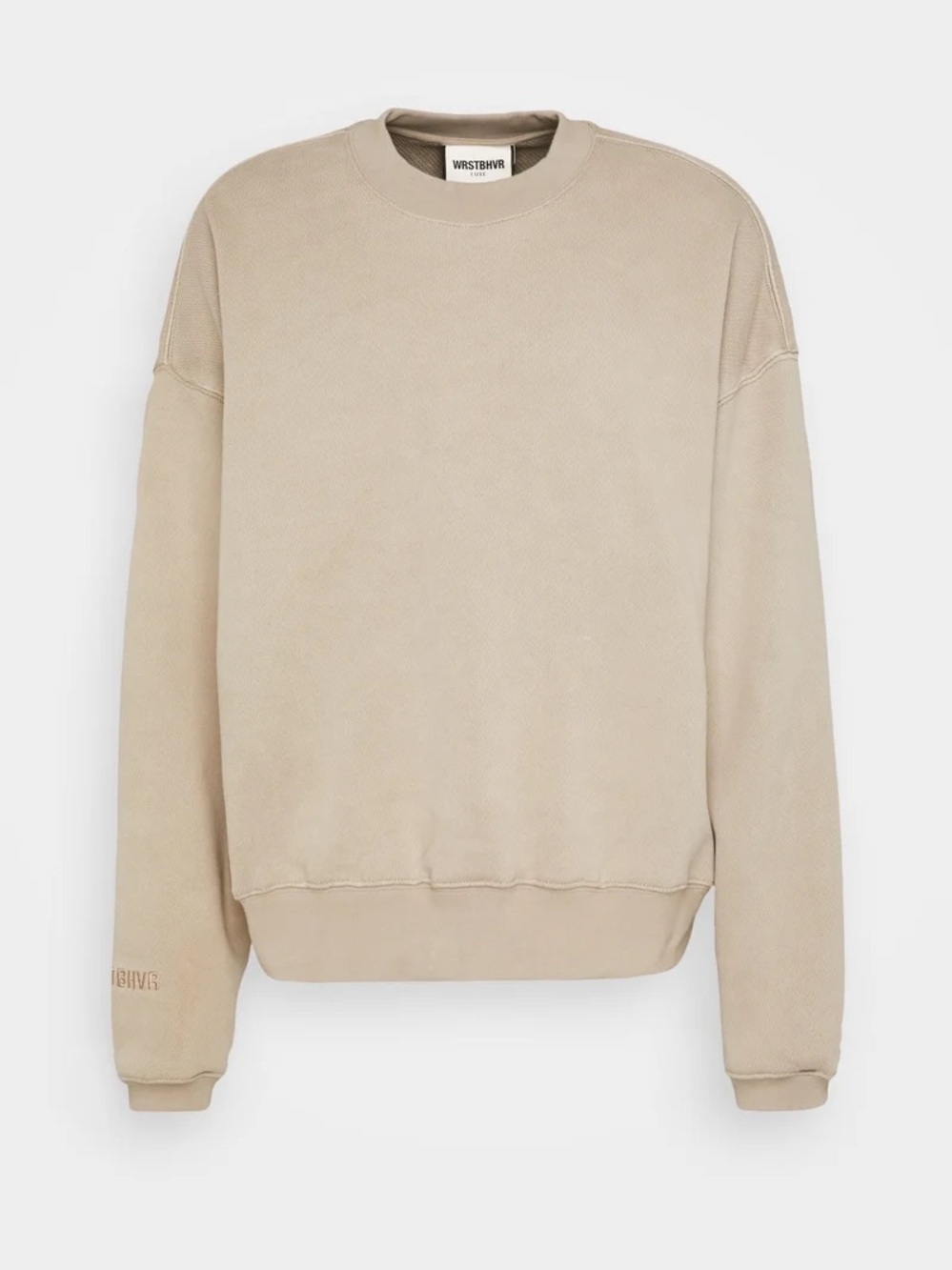 Wrst behavior Jarvis taupe crewneck Sweater - Beige Melange